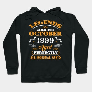 24Th Legends Born In October 1999 24 Yrs Old Hoodie